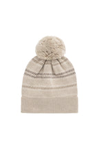 Bonnet classique en maille rayée, 100 % coton, confortable et respirant pour bébés et enfants