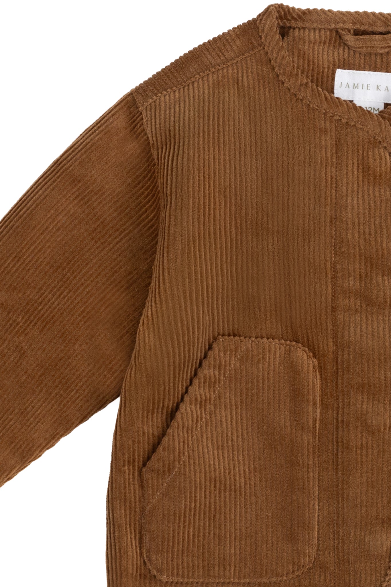 Veste en Coton Uni et Neutre avec Coupe Structurée, Chaleur pour les Jeux en Extérieur des Enfants de 6 Mois à 10 Ans