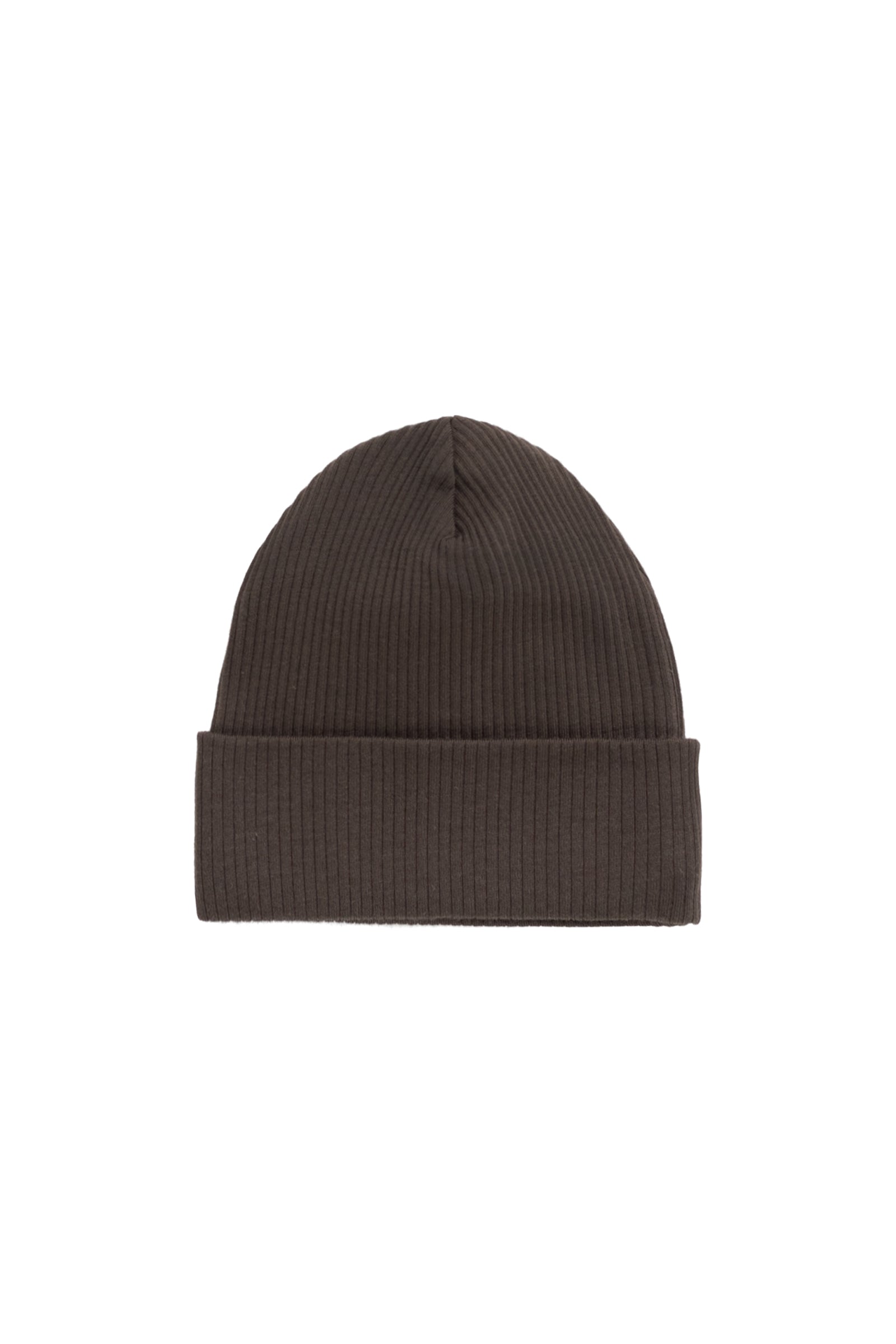 Bonnet uni en coton modal biologique doux, couleur café foncé, léger et extensible pour bébés de 0 à 12 mois