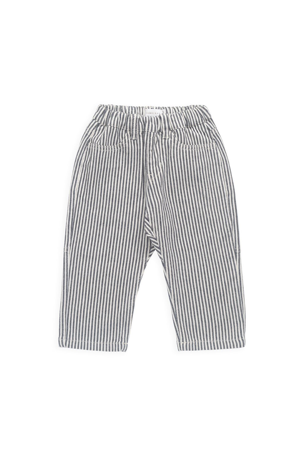 Pantalon en coton rayé « Nautical Eclipse » et « Cloud Sailor » avec taille élastiquée pour enfants de 6 mois à 8 ans