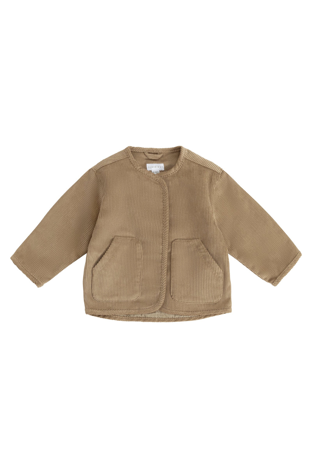 Veste en coton chaud de coupe structurée Hay Solid pour enfants de 6 mois à 8 ans – Chaleur pour les jeux en extérieur
