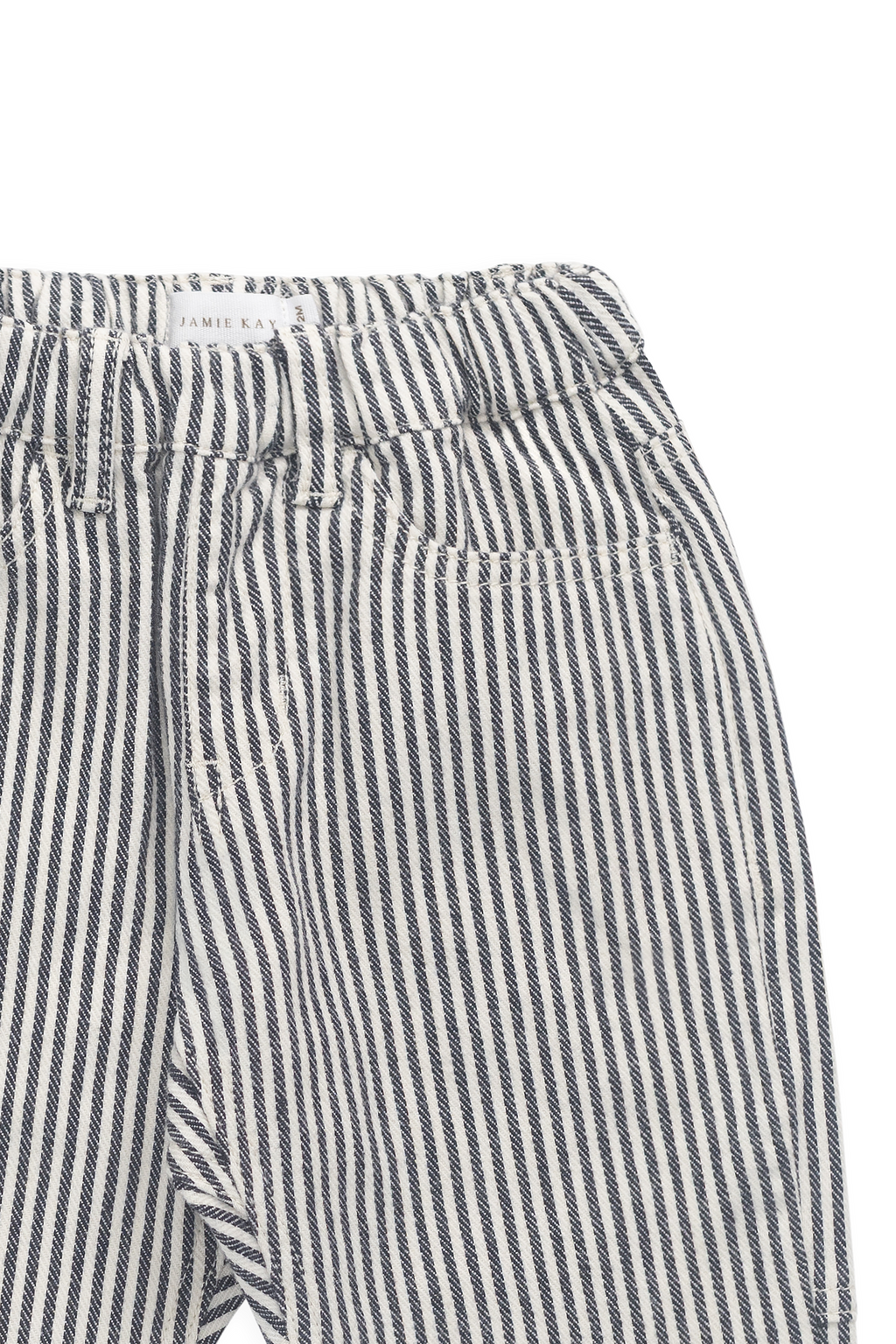 Pantalon en coton rayé « Nautical Eclipse » et « Cloud Sailor » avec taille élastiquée pour enfants de 6 mois à 8 ans
