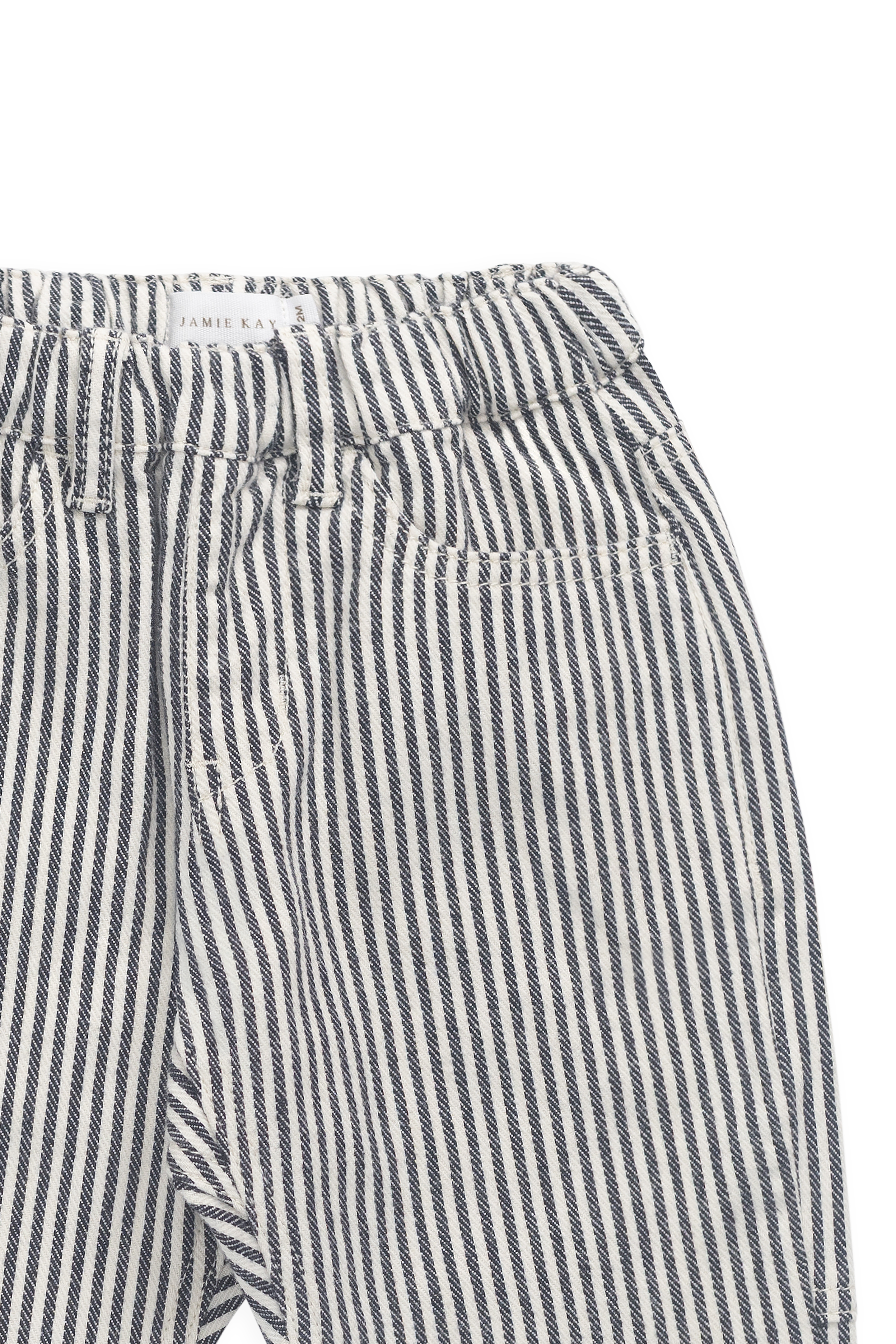 Pantalon en coton rayé « Nautical Eclipse » et « Cloud Sailor » avec taille élastiquée pour enfants de 6 mois à 8 ans