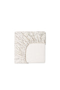 Drap-housse en coton bio avec imprimé Lapin de Rêve pour bébé, doux, respirant et extensible